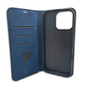Smart Suede case for iPhone 17 6,3" navy blue