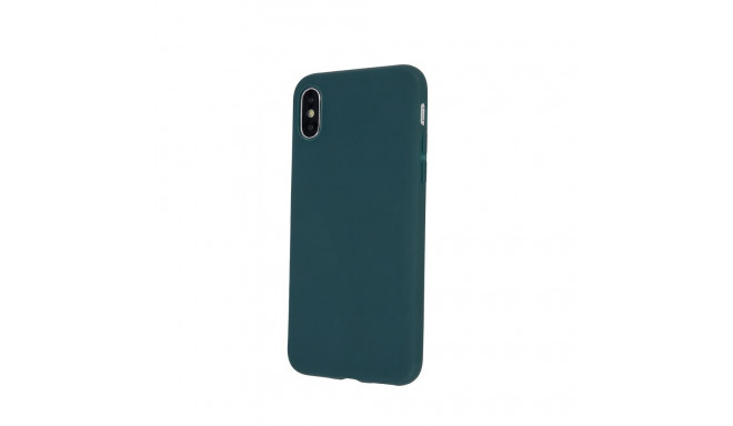 Matt TPU case for iPhone 17 Pro 6,3" forest green