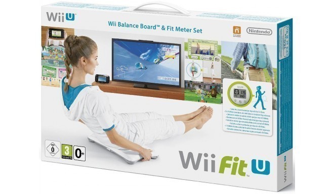 Nintendo Wii Fit U + Fit Meter + Balance board