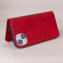 Smart Suede case for iPhone 16e / 17e red