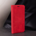 Smart Suede case for iPhone 16e / 17e red
