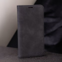 Smart Suede case for iPhone 16e / 17e black