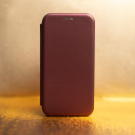 Smart Diva case for iPhone 16e / 17e burgundy