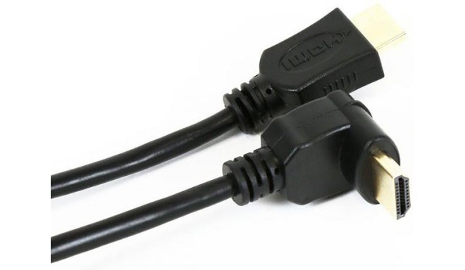 Omega cable HDMI 1.5m angular (41855)