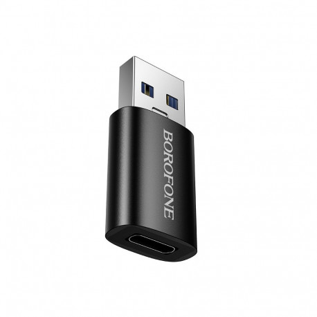 Borofone Adapter BV26B | USB to Type C | black