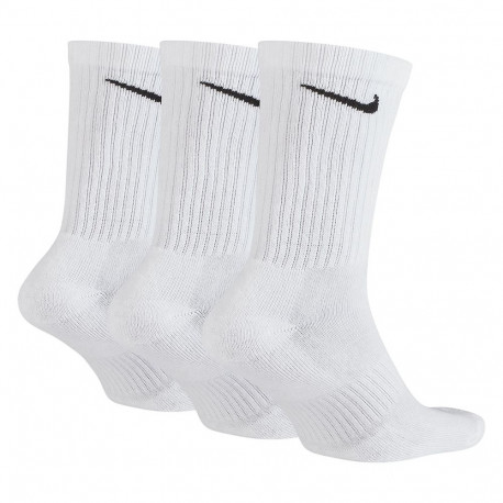 Nike sokid Everyday Cushioned Crew SX7664 100 34-38 3 paari, valge