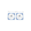 "120mm Thermaltake CT120 Reverse ARGB Sync PC Cooling Fan Hydrangea Blue 2 Pack"