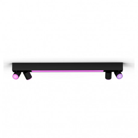 "Philips Hue White&Col. Amb. Centris Spot 4flg schwarz V2"