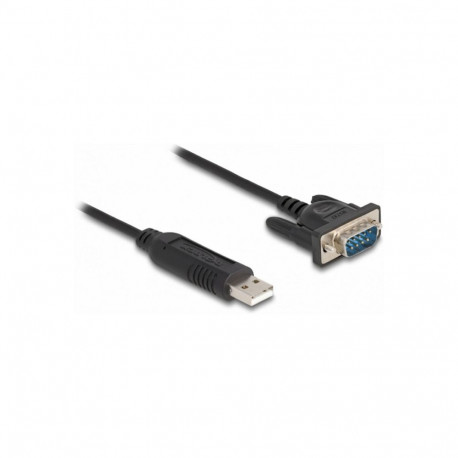 "DELOCK Adapterkabel USB 2.0 Typ-A St zu 1 x Seriell 50cm"
