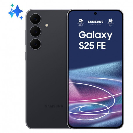 "Samsung Galaxy S25 FE 5G 8RAM 256GB EU jet black"