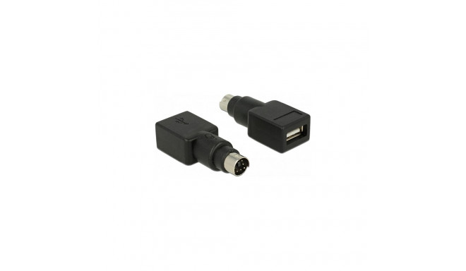 Delock adapter PS/2 pistik - USB tüüp-A pesa