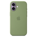 "Silikon Case iPhone 17 mit MagSafe (hellmoosgrün)"