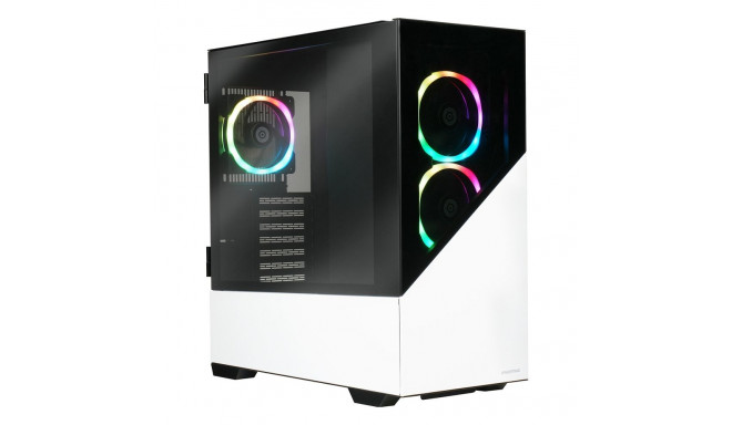 "Midi Enermax ENERMAXK8 ARGB Snow White Black"
