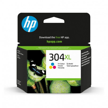 "HP 304XL TRI-COLOR ORIGINAL INK"