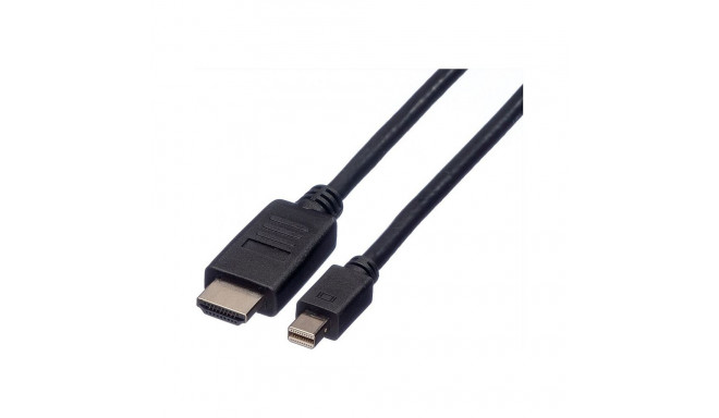 Roline MiniDP-HDTV kaabel 2m