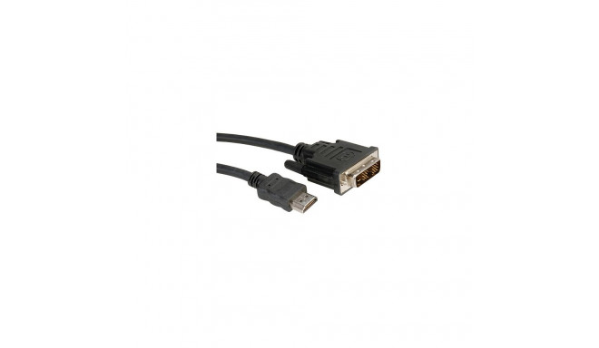 "ROLINE DVI KABEL.DVI-HDMI.3M"