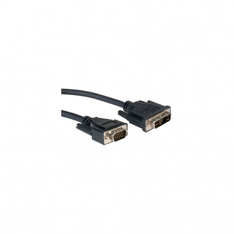 "ROLINE DVI-VGA-Kabel DVI 12+5 ST ST 2m"