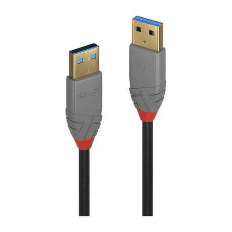 "LINDY USB 3.2 Kabel Typ A/A Anthra Line M/M 2m"