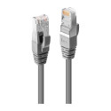 "LINDY Patchkabel Cat6 SSTP / S/FTP PIMF grau 0.50m"