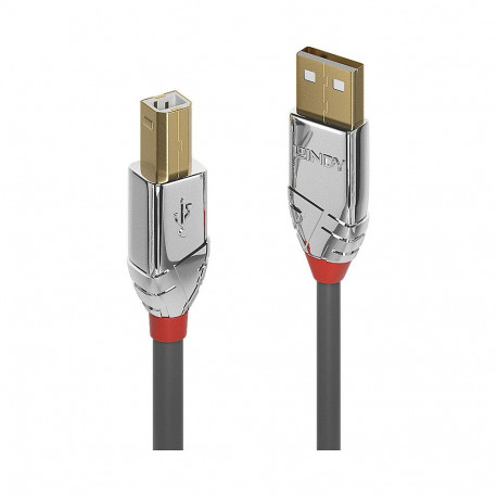 "LINDY USB 2.0 Kabel Typ A/B Cromo Line M/M 5m"