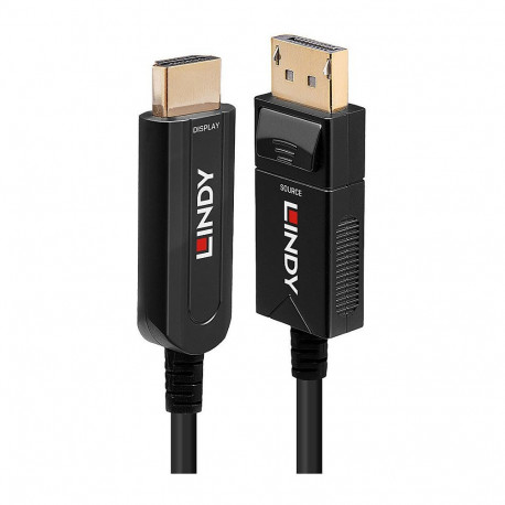 "LINDY DP 1.2 auf HDMI 18G AOC Kabel, 20m"