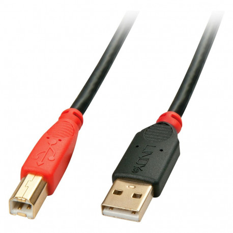 "LINDY USB 2.0 Aktiv-Kabel Typ A/B M/M 15m"