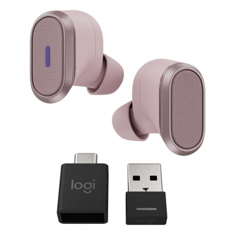 Logitech juhtmevabad kõrvaklapid Zone True, roosa