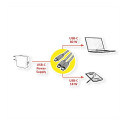"ROLINE USB-C SPLIT-LADEKABEL 1 8M"