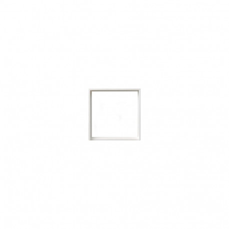 "GIRA 028227 Adapterrahmen 50x50 quadr. System 55 reinweiß matt"