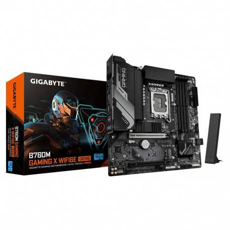 "Gigabyte B760M Gaming X WiFi6E Gen5 (B760,S1700,mATX,DDR5"