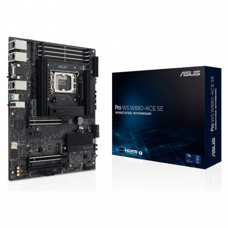 "ASUS Pro WS W880-ACE SE - Motherboard - ATX - LGA1700-Sockel - W880 Chipsatz - USB4. USB 3.2 Gen 2x