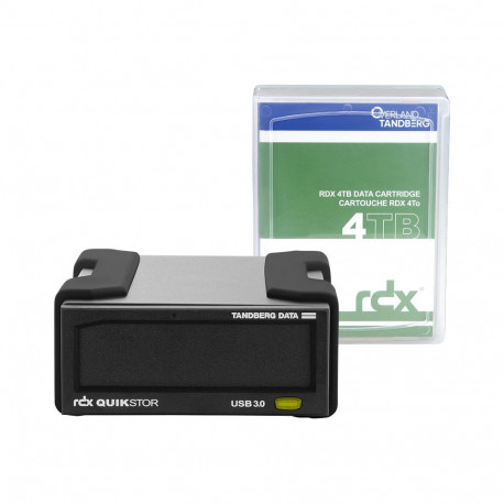Tandberg väline RDX Quikstor USB 3.0 4TB kassett