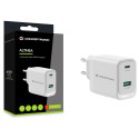 "CONCEPTRONIC Ladegerät 2Port GaN USB-C/-A 45WPD3.0/PPS ws"