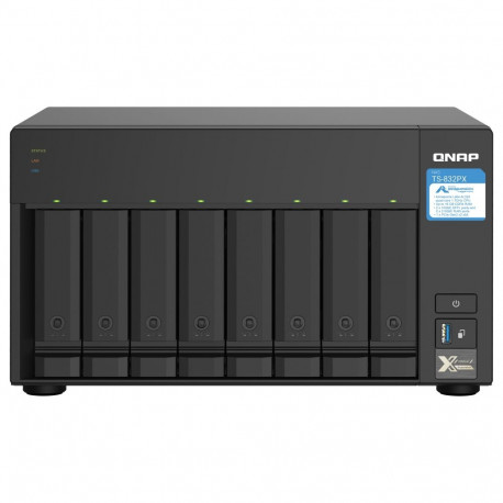 "8-Bay QNAP TS-832PX-4G"