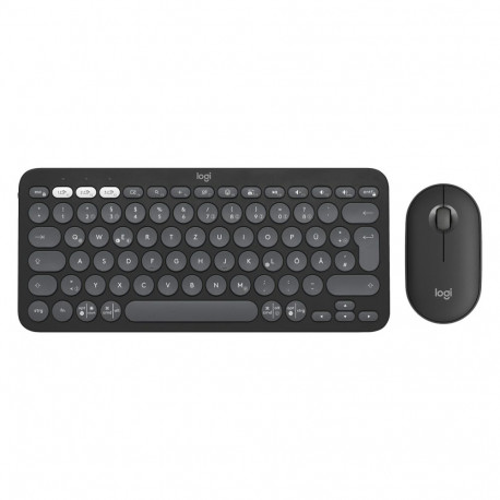 Logitech komplekt Pebble 2 Combo TONAL, grafiit