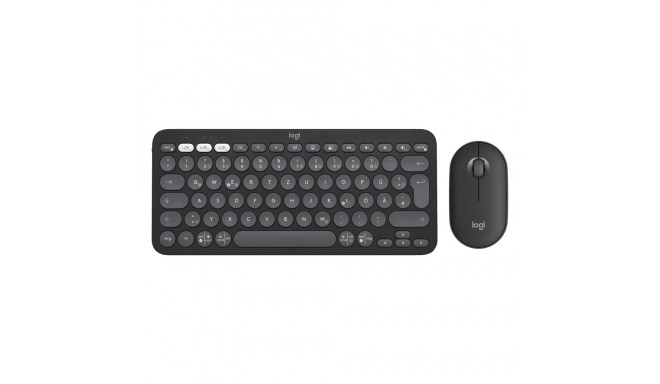 Logitech komplekt Pebble 2 Combo TONAL, grafiit
