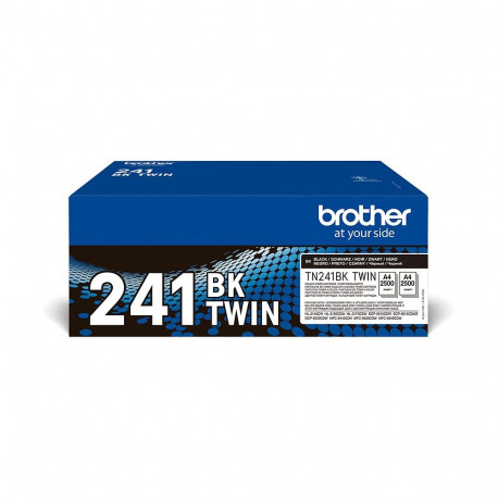 Brother TN241BKTWIN tooner 2-pakk kuni 2500 lehte ISO/IEC 19798