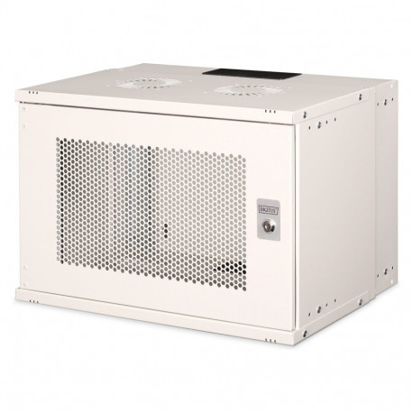 "DIGITUS Wandgehäuse SOHO PRO 7HE 370x540x400 mm 19"" grau"