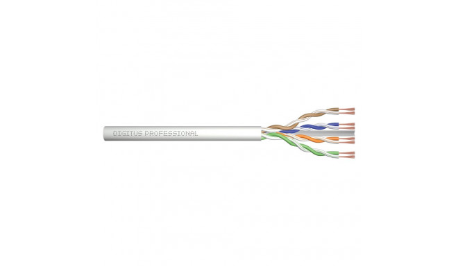 Digitus keerdpaar-toorkaabel CAT 6 U/UTP 100m, hall