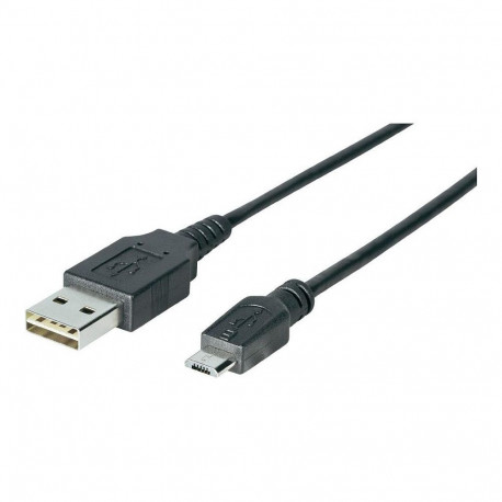 "Kabel USB 2.0 A-B Micro 3.0m schwarz"