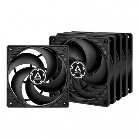 Arctic ventilaator P12 120mm PWM-reguleeritav 5-pakk, must