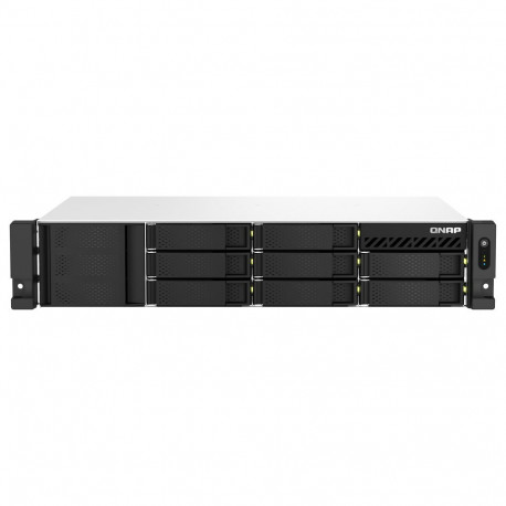 "QNAP TS-864eU-RP-8G 2U 8-bay short depth 30,48cm 12Zoll rackmount NAS Intel Celeron N5095 quad-core