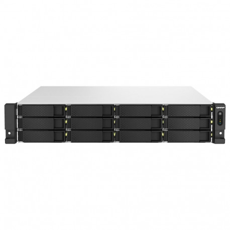 QNAP TS-h1887XU-RP-E2336-32G Intel Xeon E-2336 6 Cores/12 Threads 32GB ECC DDR4 2x16 18 pesaga 2U pü