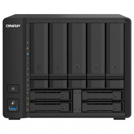 QNAP TS-932PX-4G 9 pesaga NAS AL324 4GB DDR4 SODIMM 5x8,89cm 3,5 tolli 4x6,35cm 2,5 tolli kettapesad
