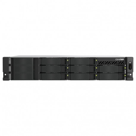 "QNAP TS-855eU-8G 8-bay short depth rackmount NAS Intel Atom C5125 8C 2.8GHz 8GB RAM 2x2.5GbE 2xM.2 