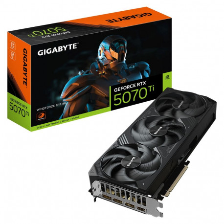 RTX 5070 Ti 16GB GIGABYTE WINDFORCE SFF GDDR7 3 ventilaatoriga