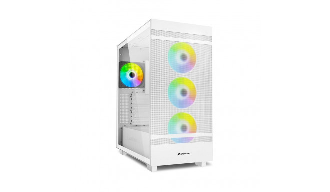 "Midi Sharkoon Rebel C50 RGB White"