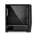 "Midi Sharkoon TG7M RGB Black"