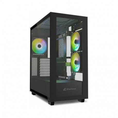 "Midi Sharkoon Rebel C60 RGB Black"