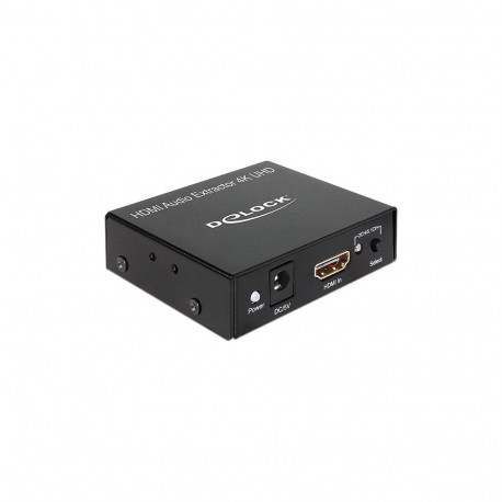 "DELOCK Adapter HDMI zu HDMI + Audio Extractor 4K"